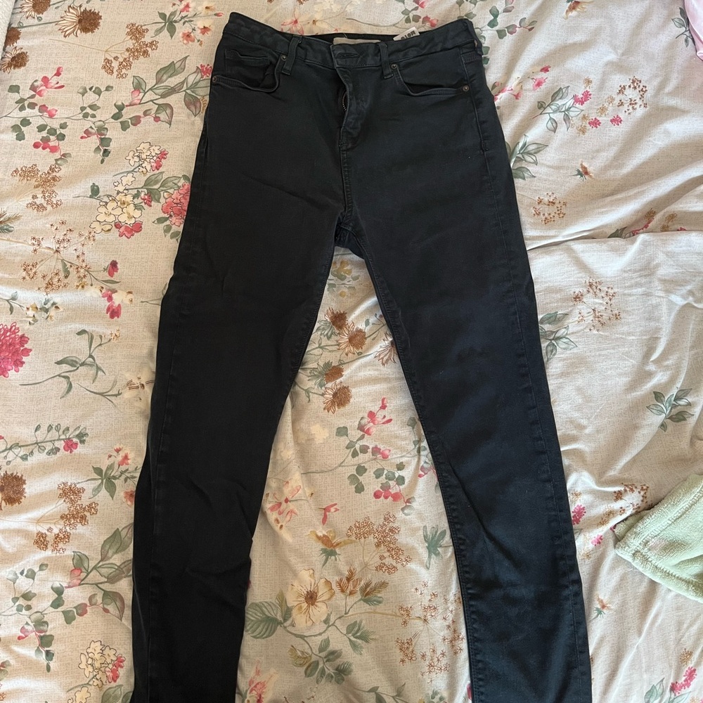 Black Stretch Skinny Jamie Jeans